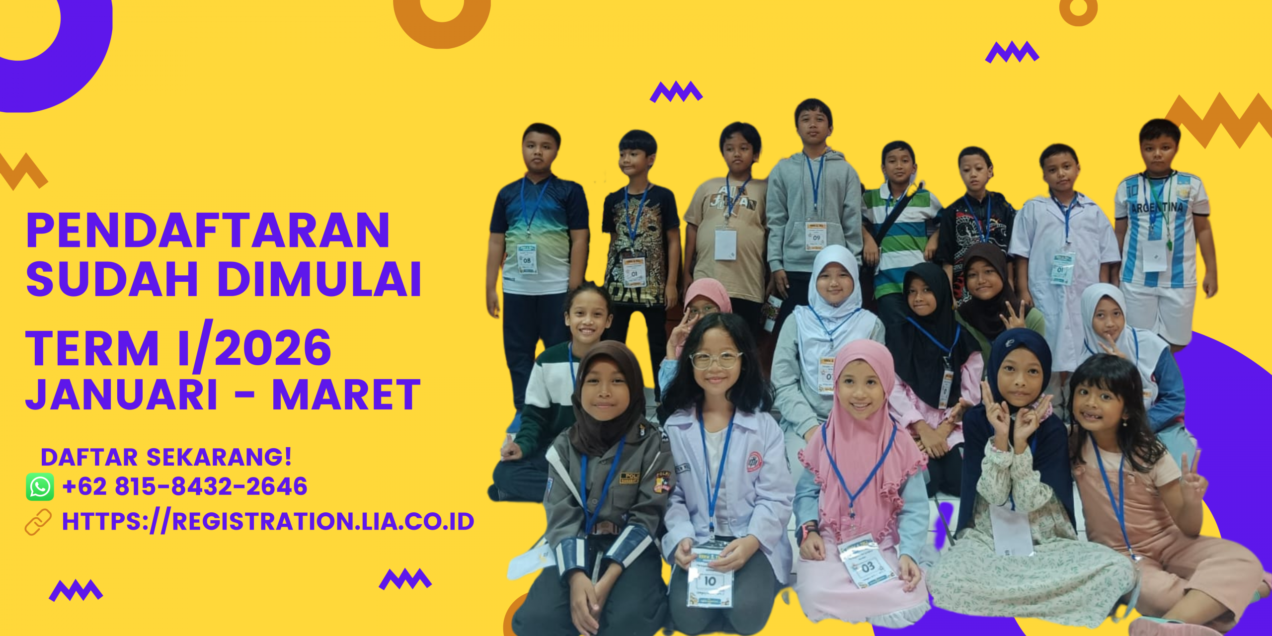 daftar sekarang! LB LIA BSD Kursus Bahasa Inggris